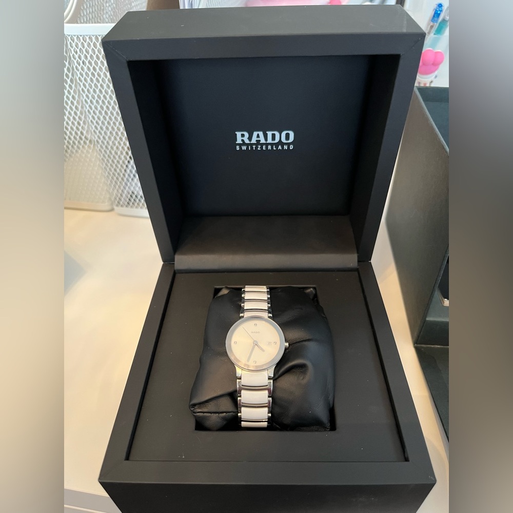 RADO Centrix Watch with four diamonds